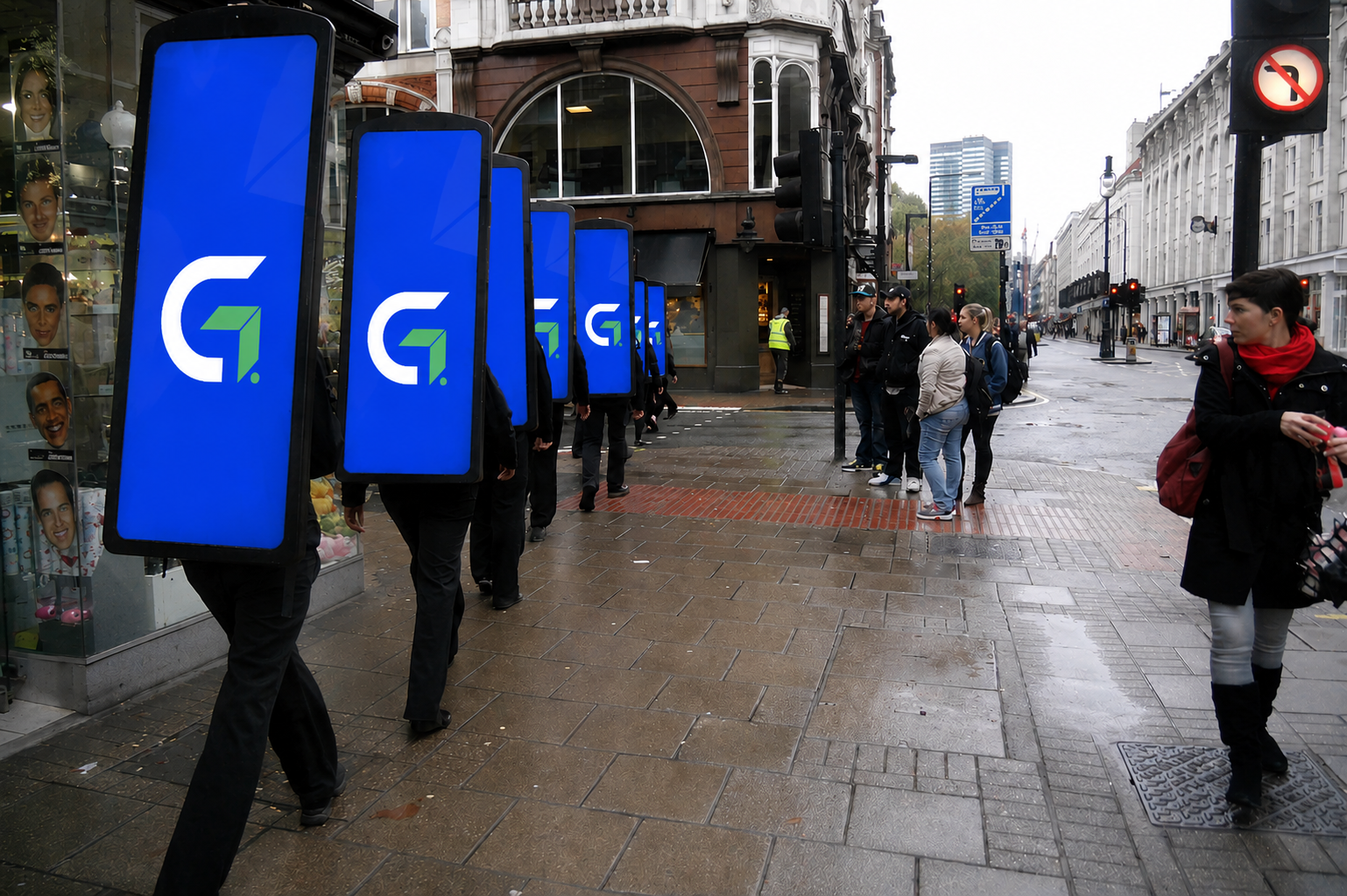 Walking Ads
